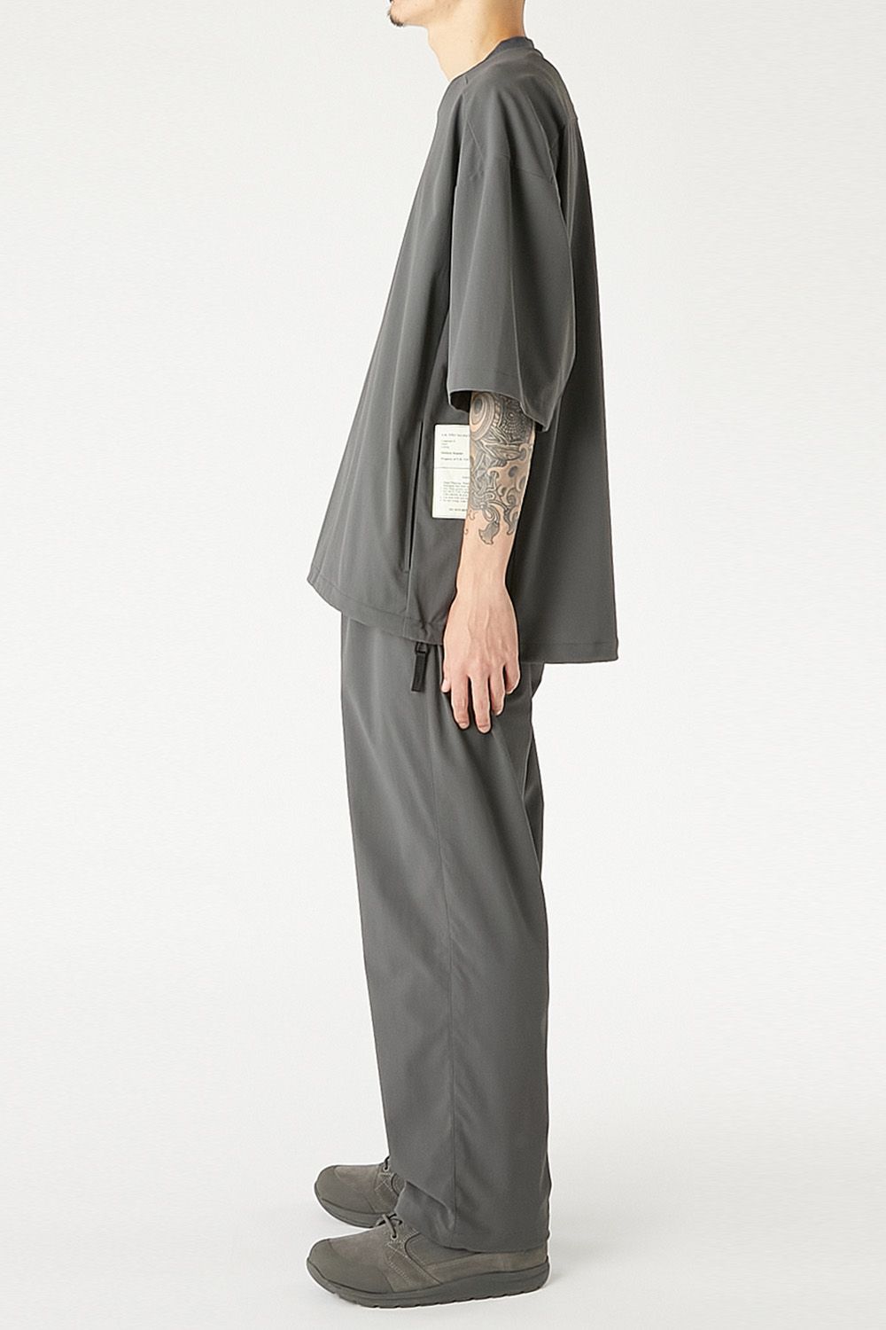 N.HOOLYWOOD TEST PRODUCT EXCHANGE SERVICE PANELED T-SHIRT / エヌハリウッド テストプロダクトエクスチェンジサービス パネル Tシャツ