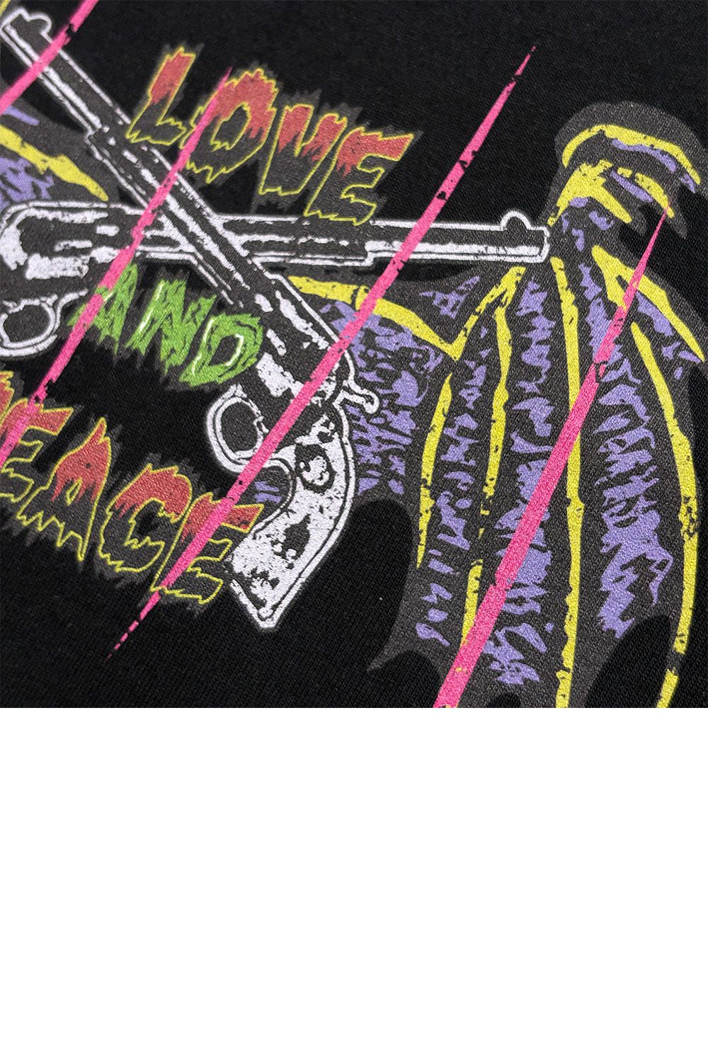 VIN/JER BAT/GUN / ヴィンテージ ジャージ Tシャツ バットプリント