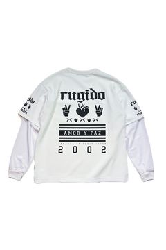 WAFFLE/MESH "RUGIDO" / ワッフル メッシュ レイヤード ロングスリーブT ルイード
