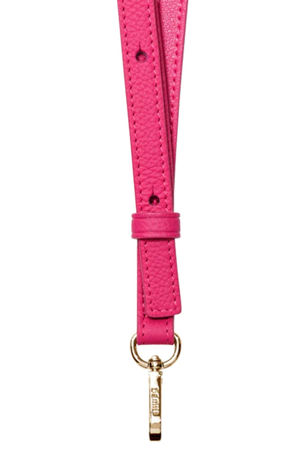 STRAP 130cm  / スマートフォンケース用レザーストラップ｜マゼンタピンク