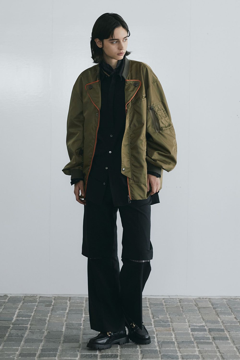 Layered trousers  / レイヤード トラウザーズ