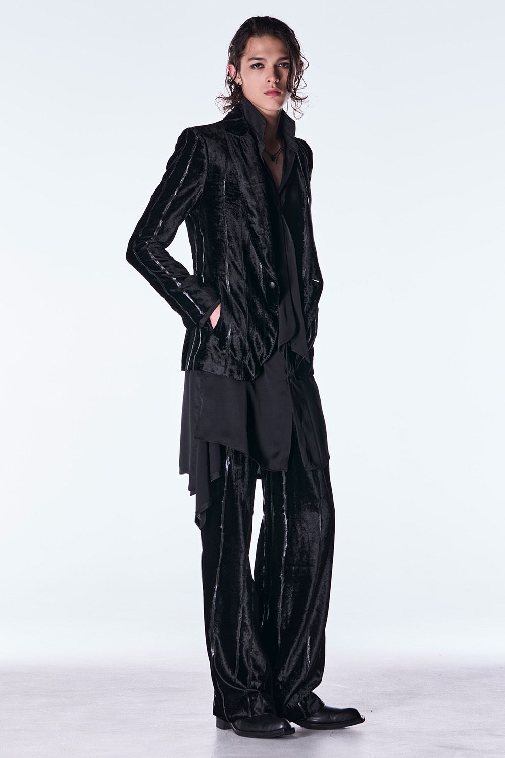 TOGE Velvet Wide Slacks / トゲ ベルベット ワイド スラックス