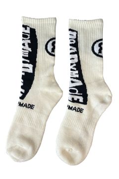 3P LOGO CREW SOCKS / スリー ペア ロゴ クルー ソックス