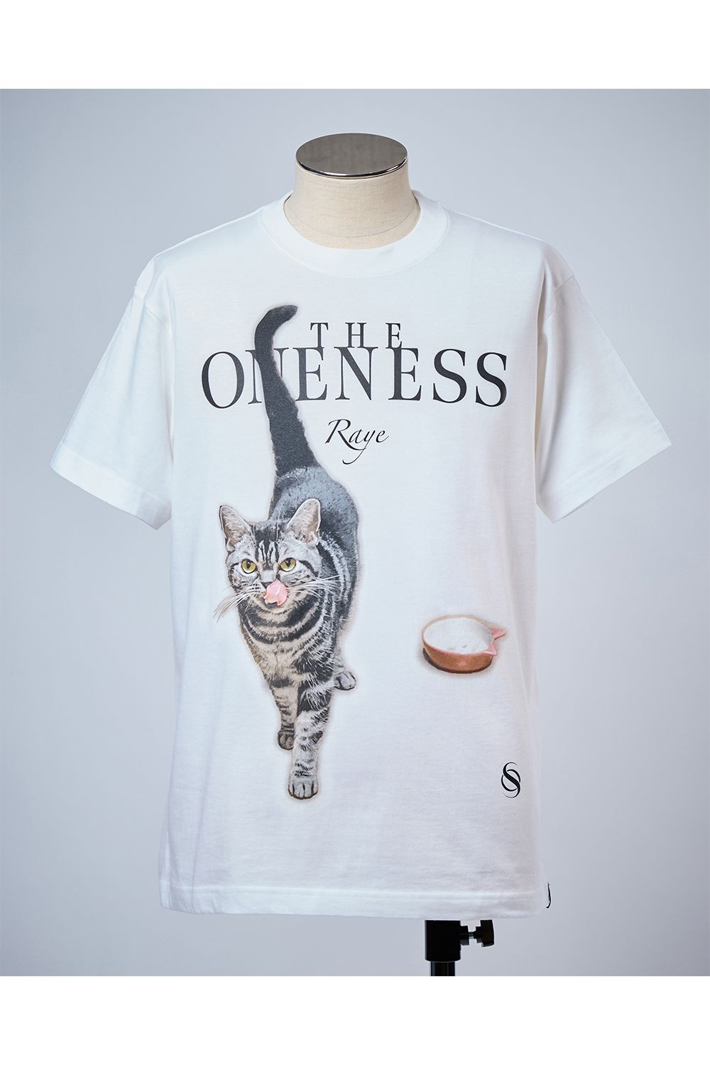 Organic Cotton T-Shirt / Super Givers × THE ONENESS  犬猫保護活動チャリティー Tシャツ