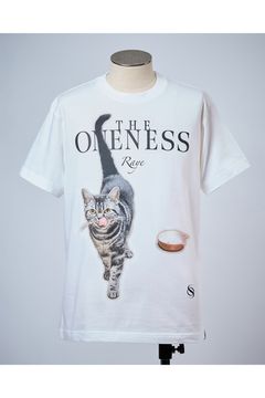 Organic Cotton T-Shirt / Super Givers × THE ONENESS  犬猫保護活動チャリティー Tシャツ