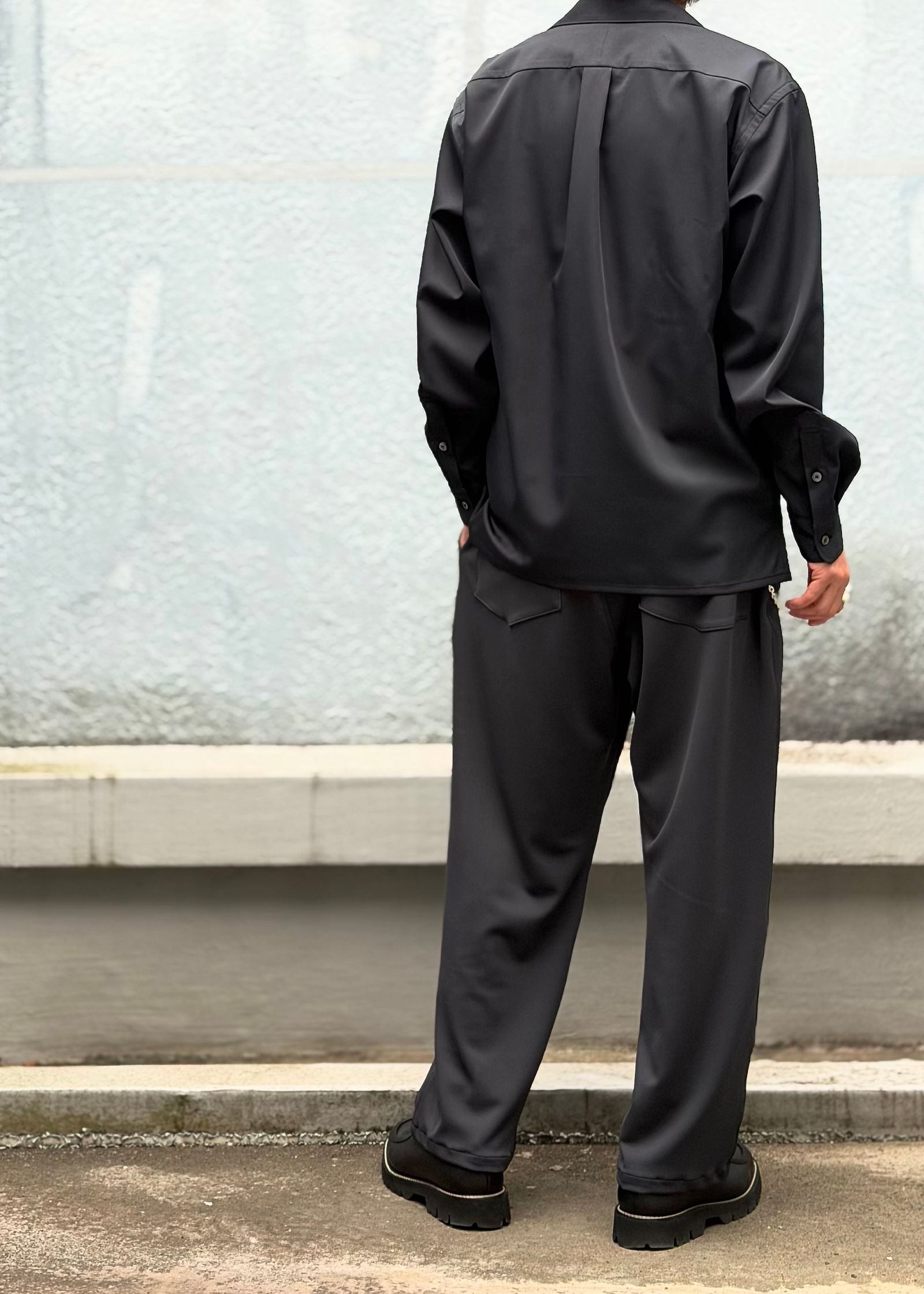 【DELAY】will shirts & Emilio DB WIDE PANTS