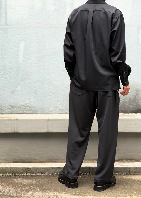 【DELAY】will shirts & Emilio DB WIDE PANTS