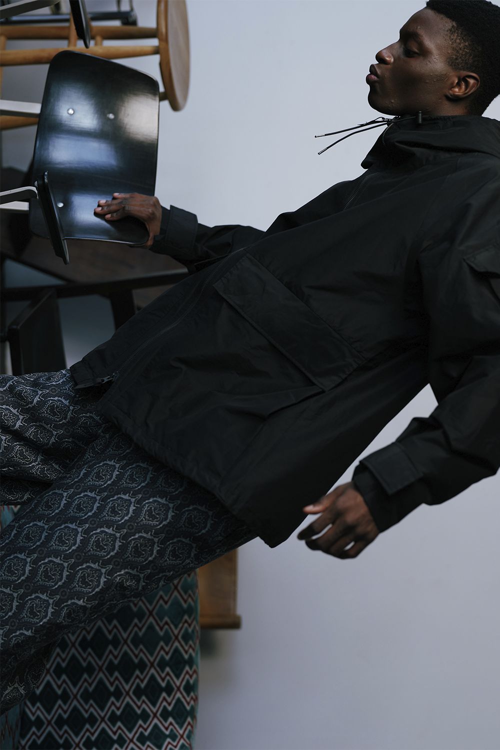 HABUTAE SILK PANTS / シルク羽二重 パンツ
