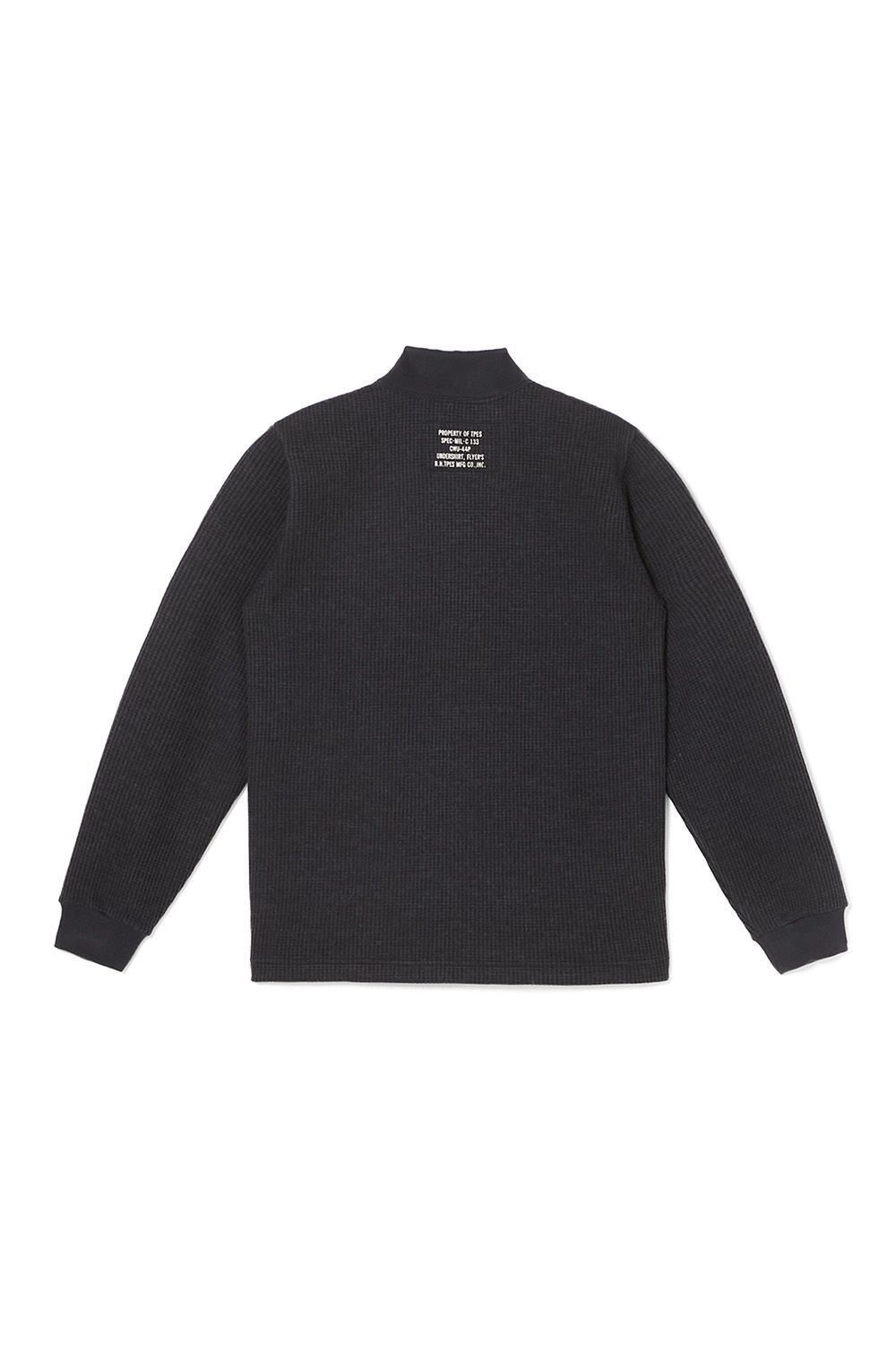 N.HOOLYWOOD TEST PRODUCT EXCHANGE SERVICE MOCK NECK LONG SLEEVE T-SHIRT / エヌハリウッド テストプロダクトエクスチェンジサービス モックネック ロングスリーブ