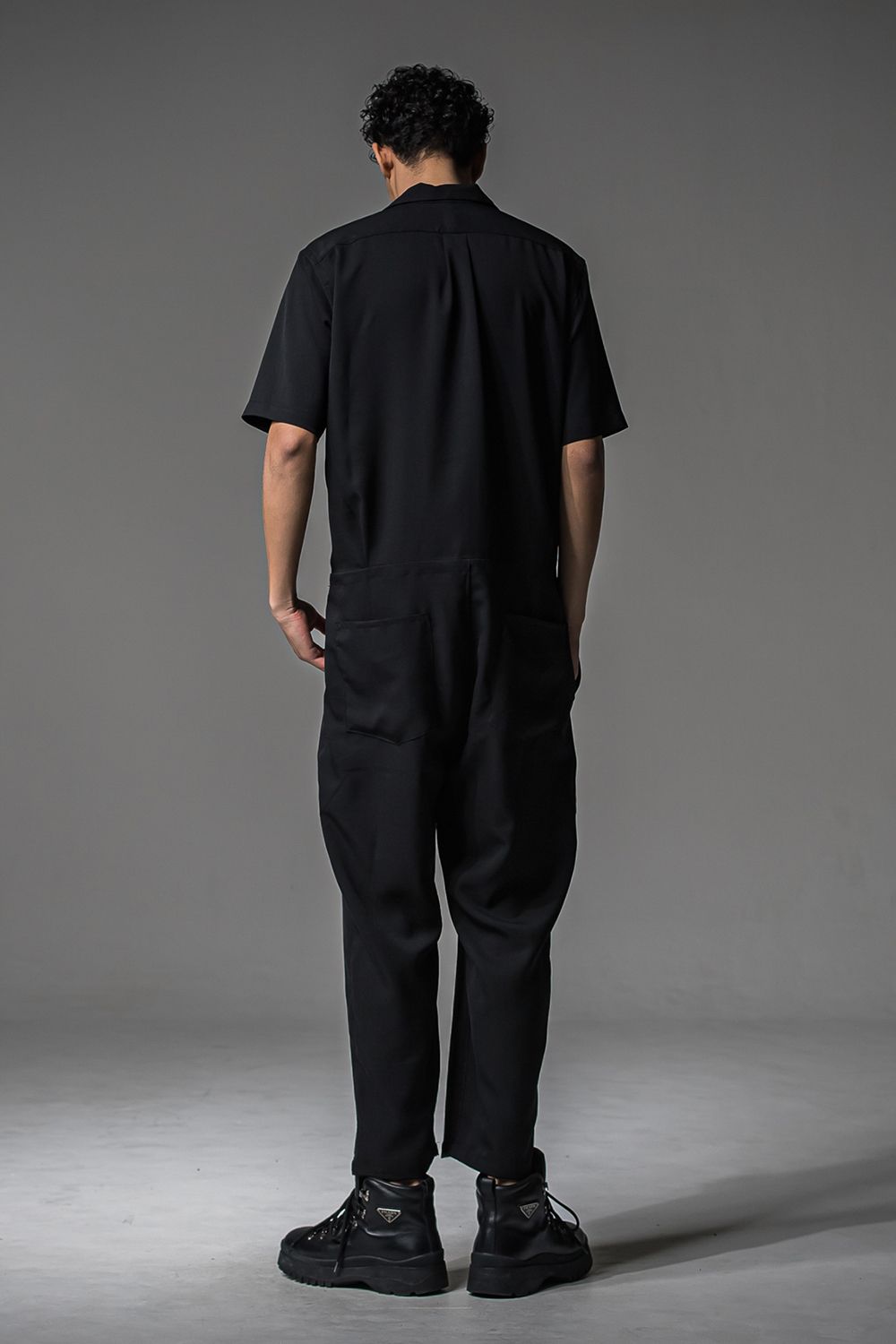 rage twill half all in one / 半袖シャツオールインワン