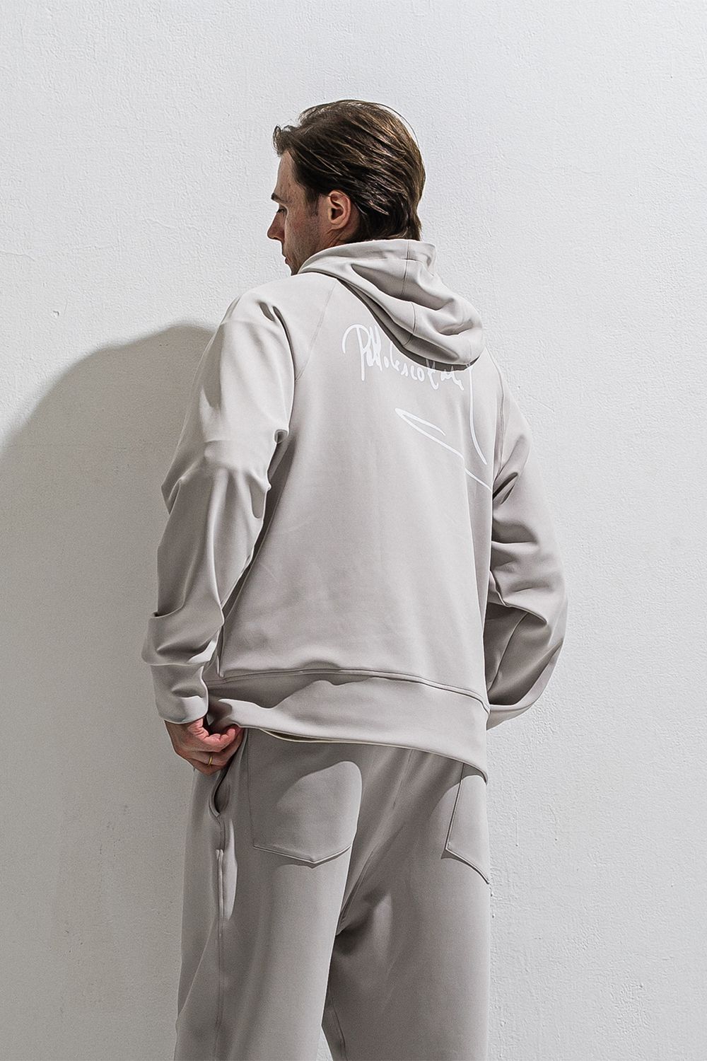 sign zip hoodie / ジップアップパーカー