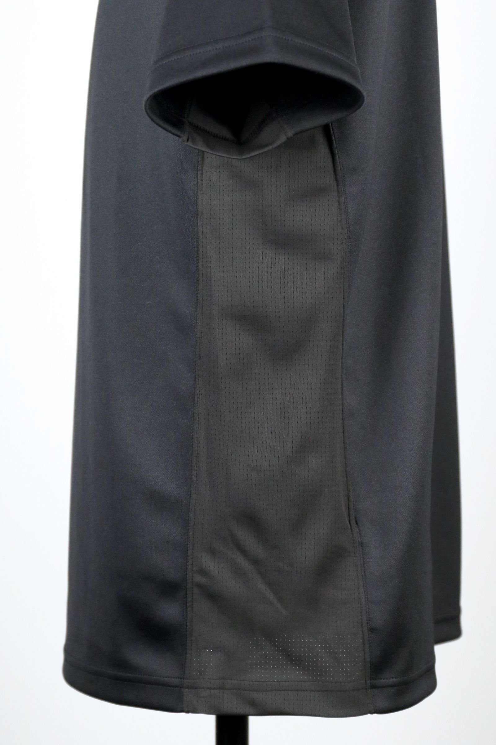 SIDE MESH MOCKNECK T / サイド メッシュ モックネック ティー