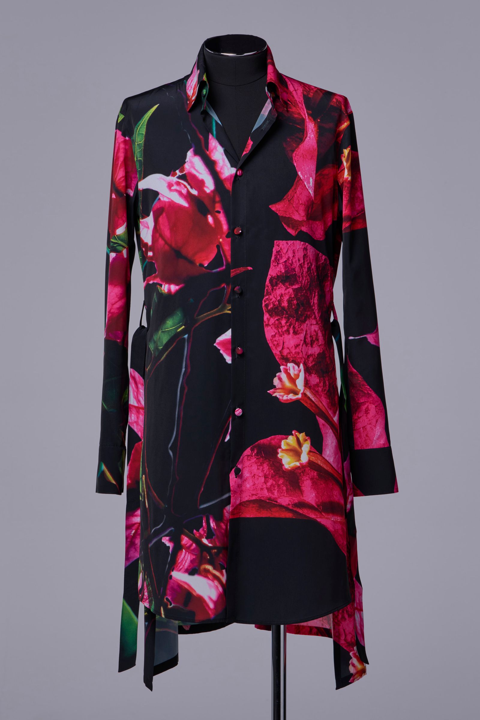 Eco Decine Bougainvillia Flare Shirt / ブーゲンビリア フレアシャツ