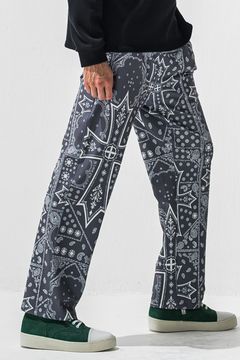 CHRIS EASY WIDE TUCK PANTS / クリス イージー ワイド タックパンツ スラックスイージーパンツ