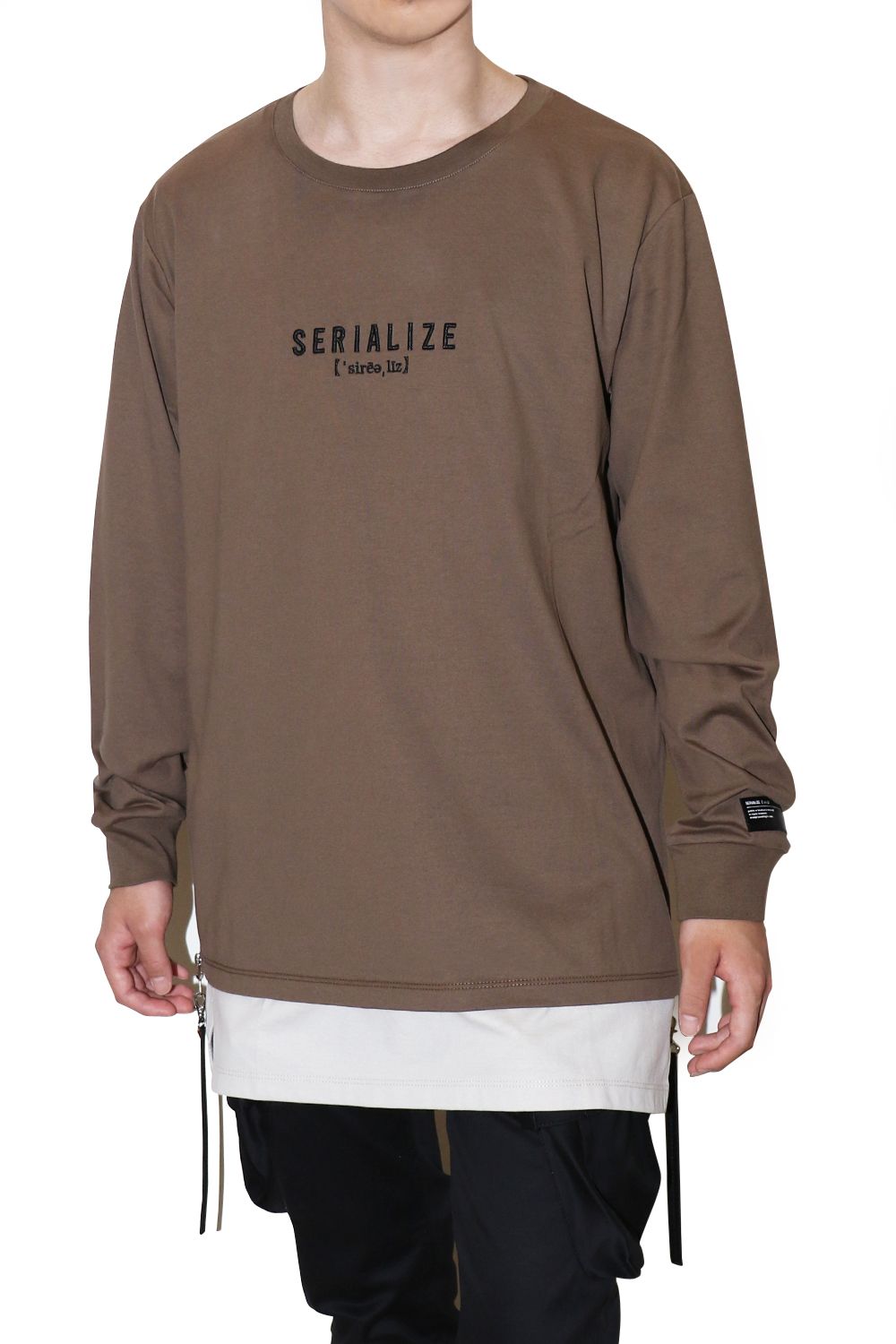 LOGO ZIP TEE × TANK TOP / ロゴジップ ティー × タンク トップ