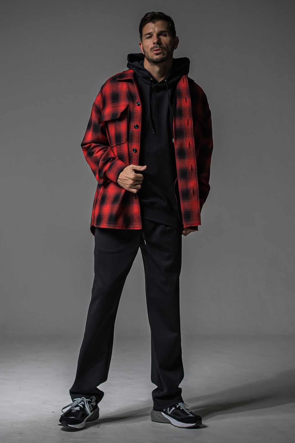 CHRIS EASY WIDE TUCK PANTS / クリス イージーワイドタックパンツ