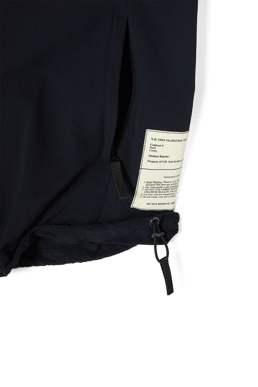 N.HOOLYWOOD TEST PRODUCT EXCHANGE SERVICE DRAWSTRING SHIRT / エヌハリウッド テストプロダクトエクスチェンジサービス ドローストリング シャツ