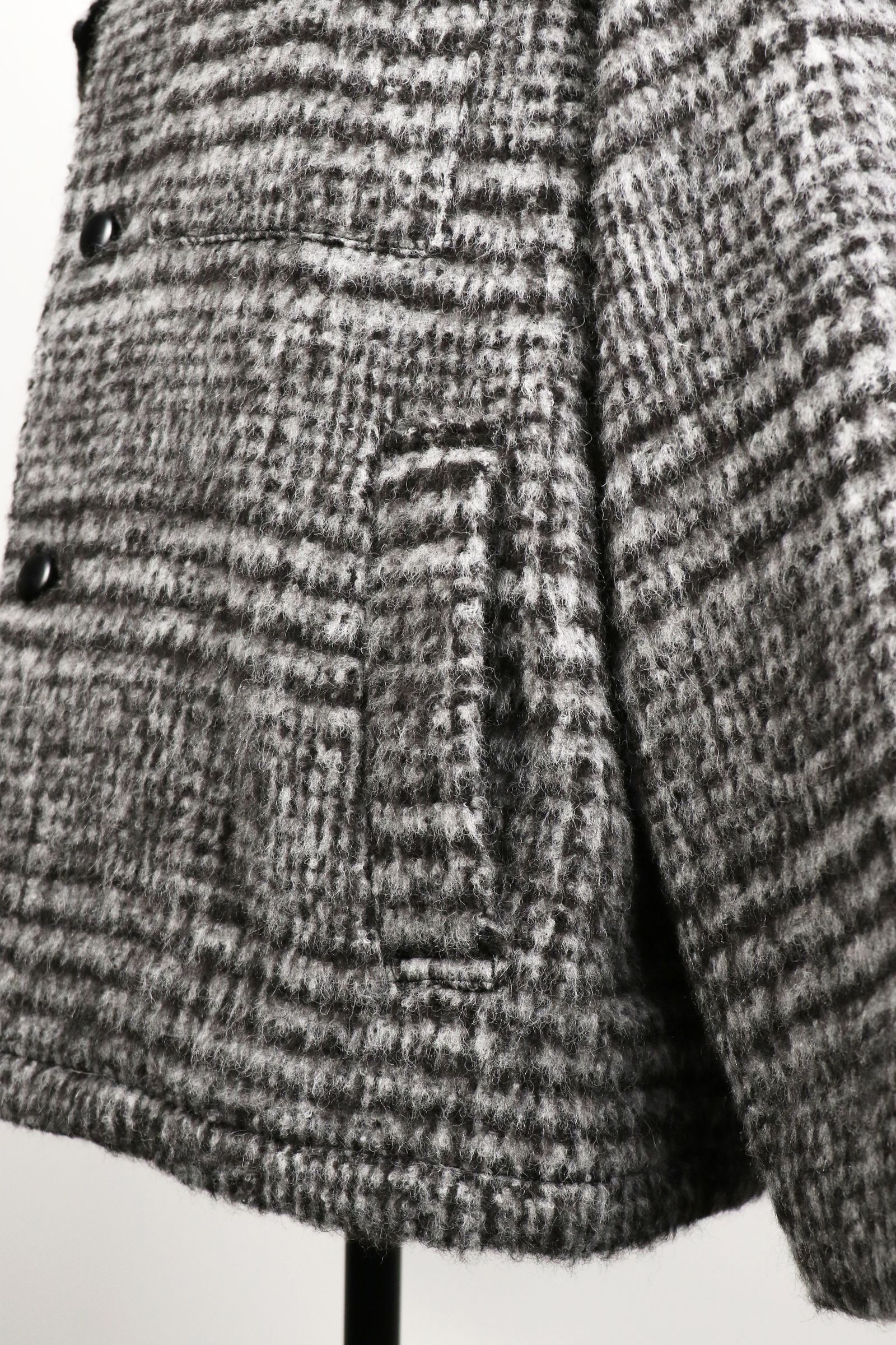 ALPACA SHAGGY PLAID LOGGER JACKET / アルパカシャギープレイド ロガージャケット