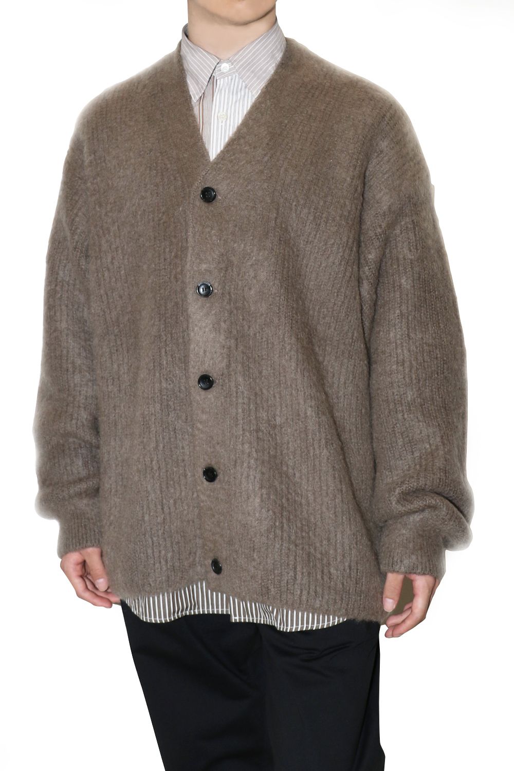 N.HOOLYWOOD 22aw MOHAIR CARDIGAN