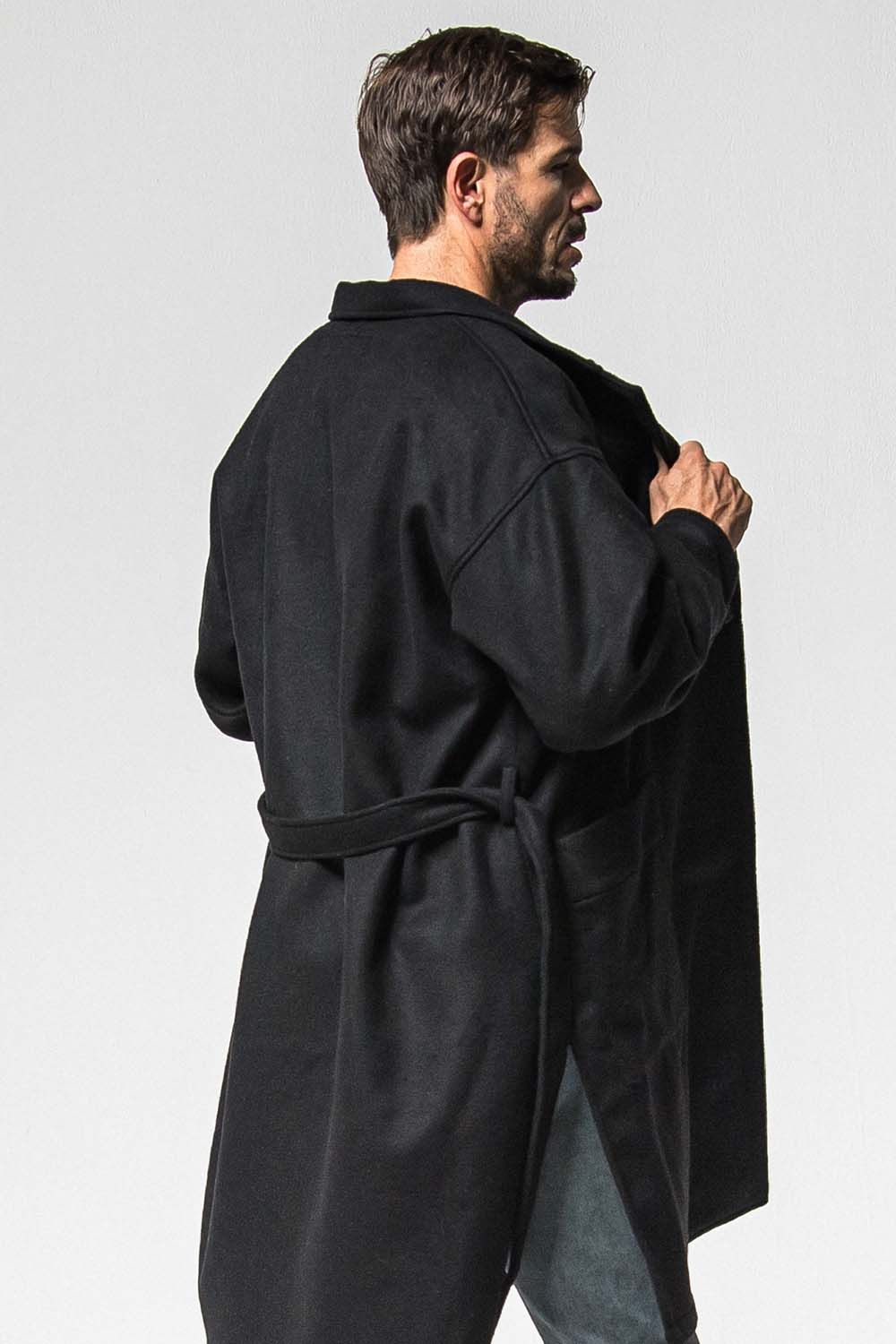 GOWN OVER COAT / オーバーサイズ ガウン コート