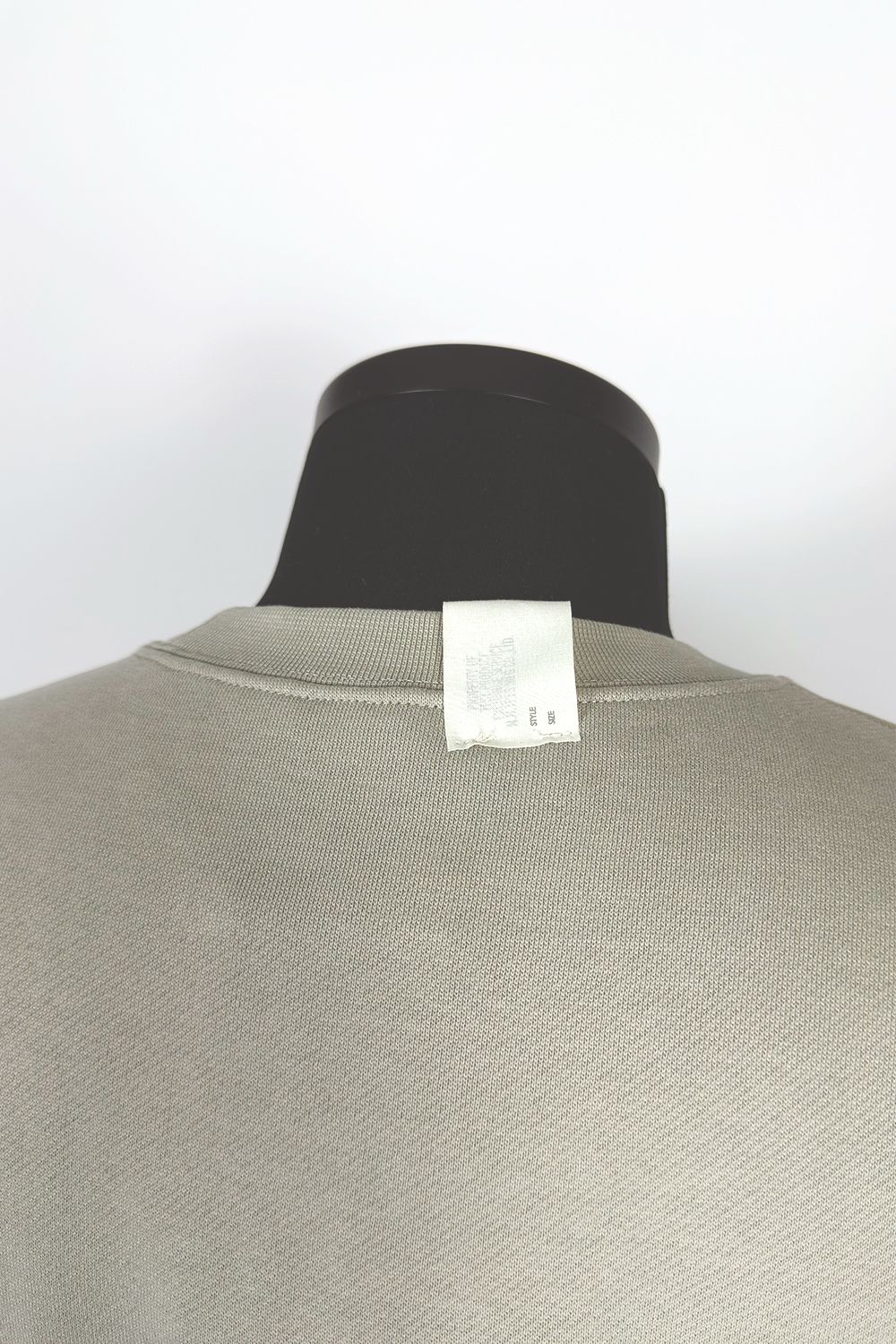 N.HOOLYWOOD TEST PRODUCT EXCHANGE SERVICE CREWNECK SWEATSHIRT  / エヌハリウッド テストプロダクトエクスチェンジサービス クルーネックスウェットシャツ