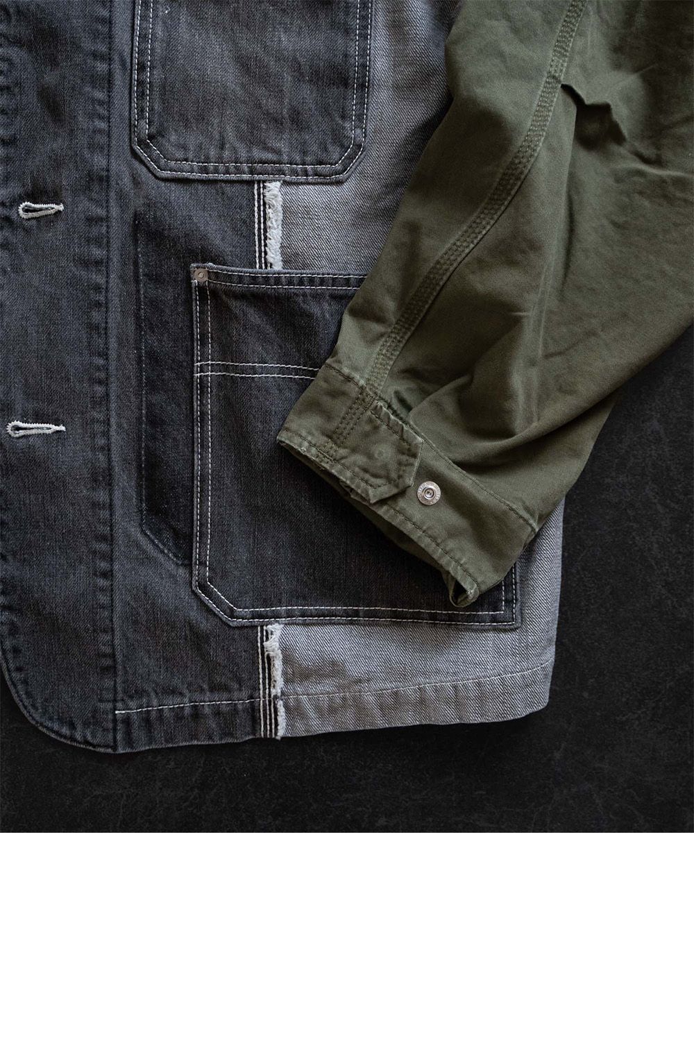 CENTER SEAM COVERALLS×M65 / センターシーム カバーオール M65 ドッキング