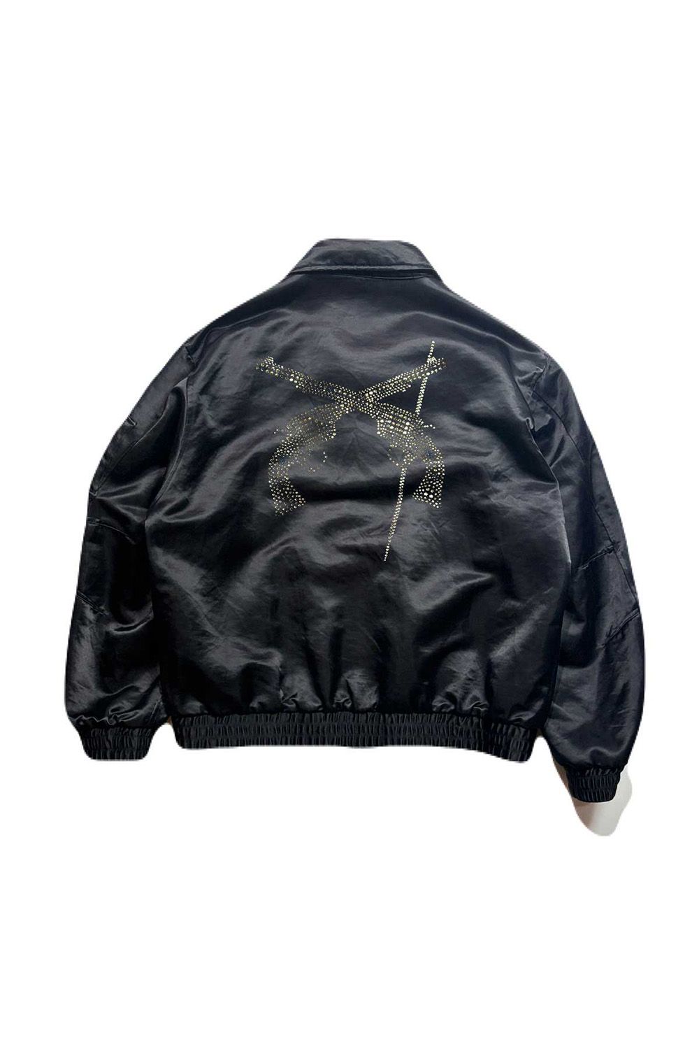CO/NY JACKET/CRY / コットン ナイロン フライトジャケット クリスタルクロスガン