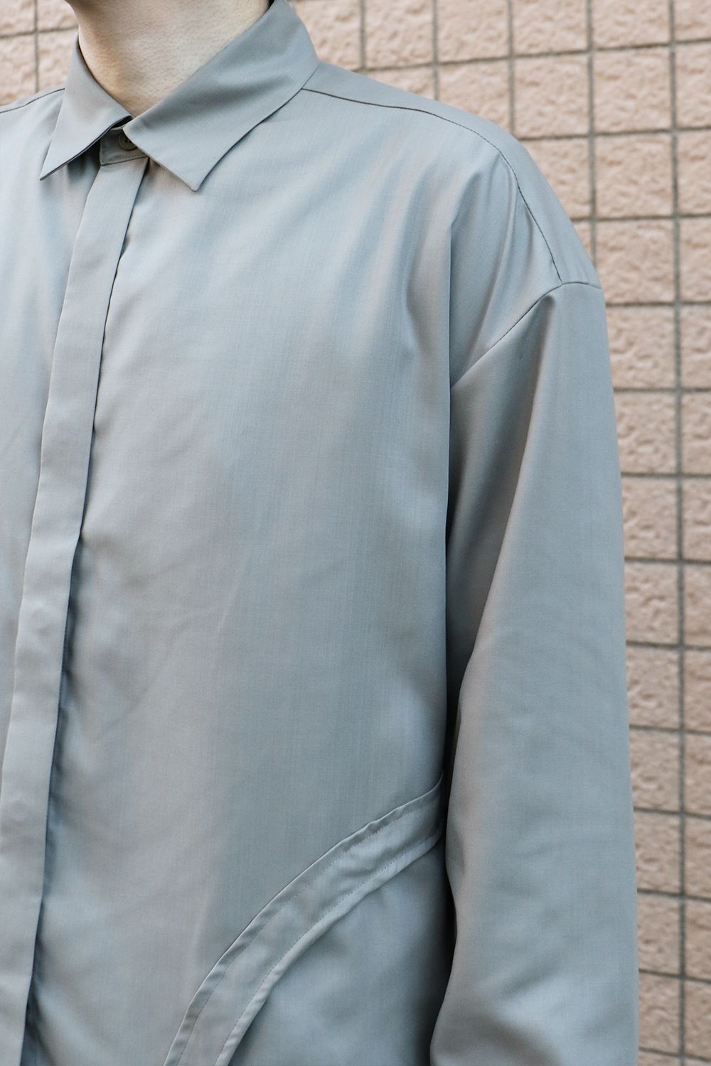 Multi-way snap button shirt / マルチウェイ スナップボタン シャツ