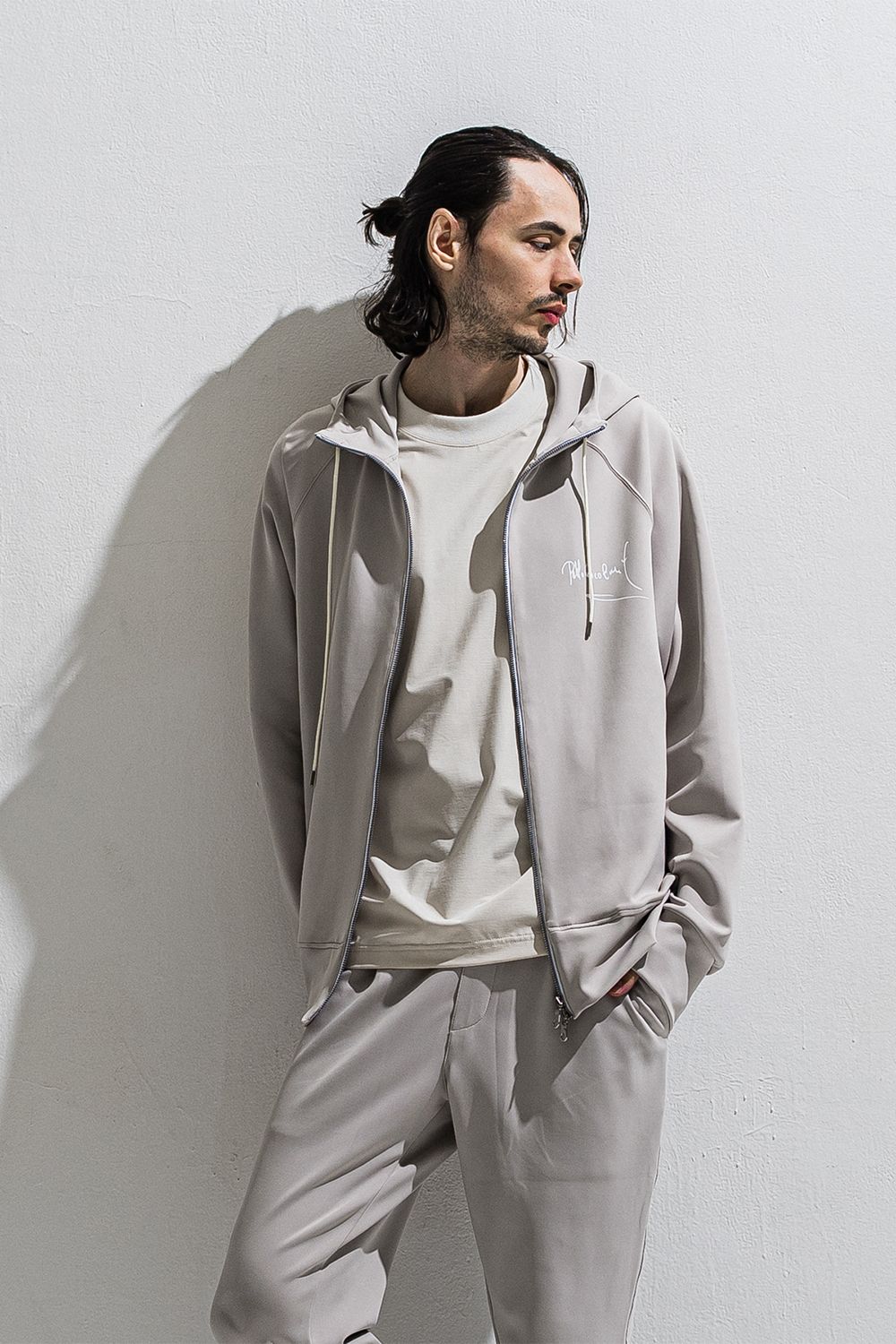 sign zip hoodie / ジップアップパーカー