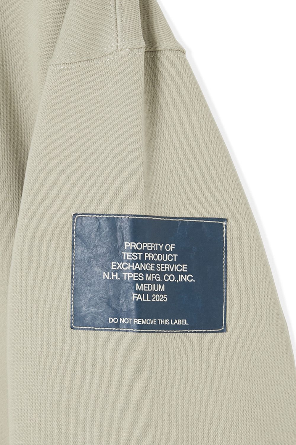 N.HOOLYWOOD TEST PRODUCT EXCHANGE SERVICE CREWNECK SWEATSHIRT  / エヌハリウッド テストプロダクトエクスチェンジサービス クルーネックスウェットシャツ