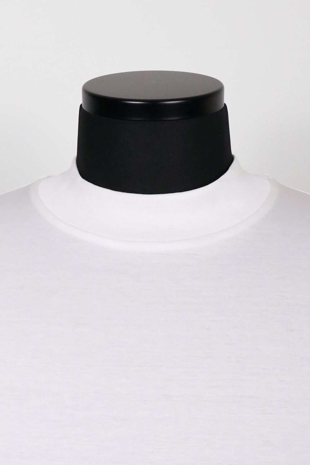 ORGANIC GIZA 80/2 KNIT COMFORT-FIT MOCK NECK Tee / オーガニック ギザコットン ニット コンフォートフィット モックネックTシャツ