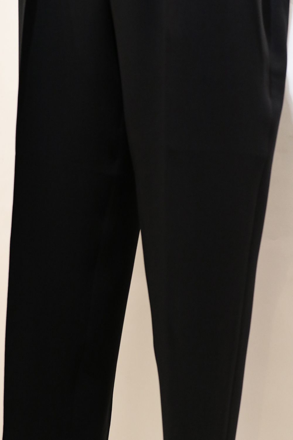 MELANGE TWILL SHIRRING TROUSERS / メランジ ツイル シャーリング トラウザーズ