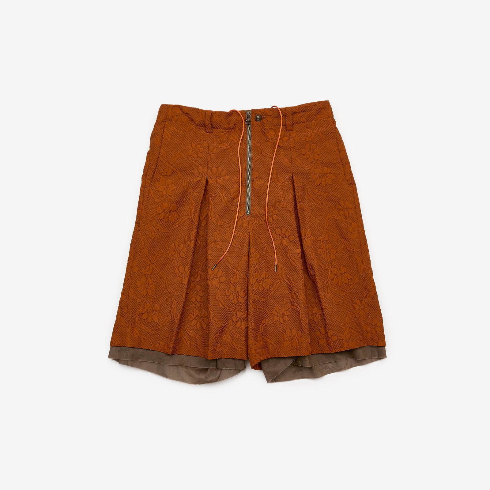 Embossing layered short PT / エンボス レイヤード ショートパンツ