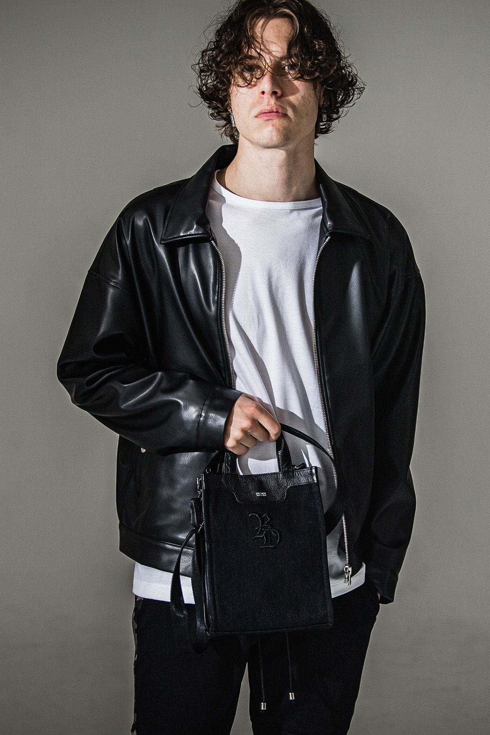DENIM MINI TOTE BAG / DECADE コラボ デニム ミニトート バッグ
