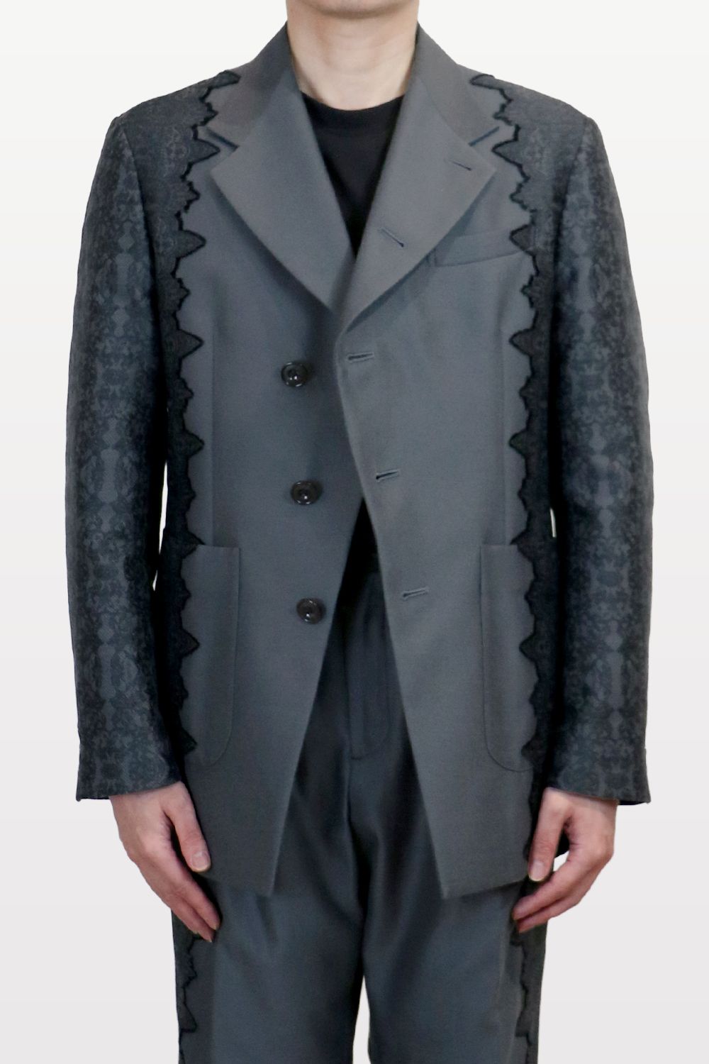 Lace jacquard JKT / レース ジャガード ジャケット