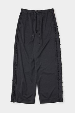 Tape embroidery track PT / テープ エンブロイダリー トラック パンツ