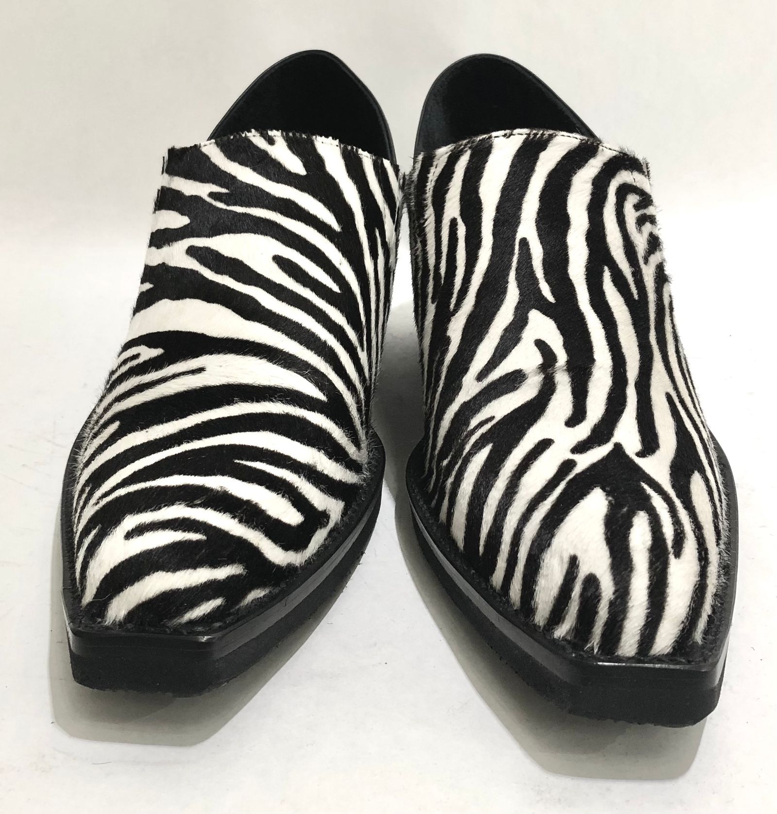 Zebra Hair Calf Mules / ゼブラ ヘアカーフ ミュール