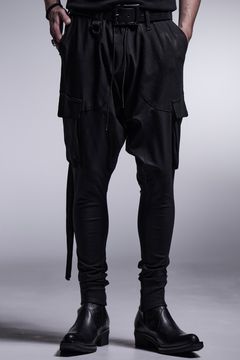Coating High Tension Jersey Sarrouel Pants / コーティングハイテンションジャージー サルエルパンツ