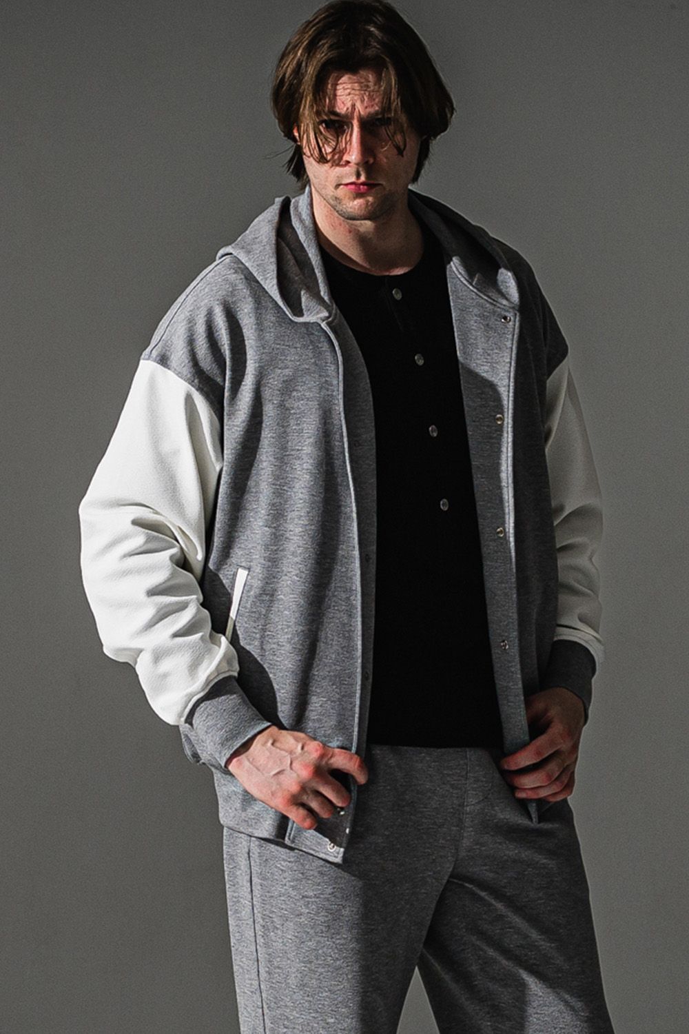 BLISTER VARSITY HOODIE / ブリスターニット バーシティ フーディー