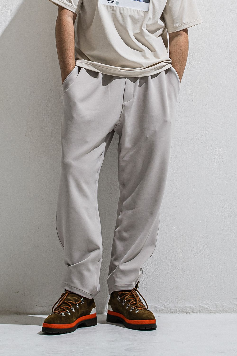 Emilio DB WIDE PANTS / スラックス ワイドイージーパンツ