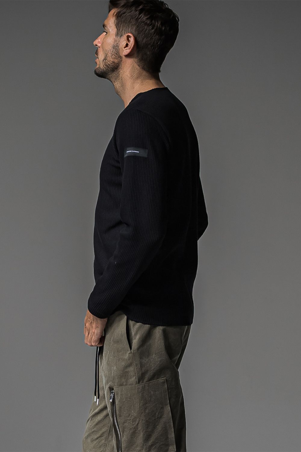 CUTOFF RAIL LONG SLEEVE / カットオフ ロングスリーブ