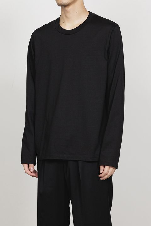 ORGANIC GIZA 80/3 KNIT REGULAR FIT LONGSLEEVE Tee / オーガニック ギザコットンニット レギュラーフィット ロングスリーブ Tシャツ