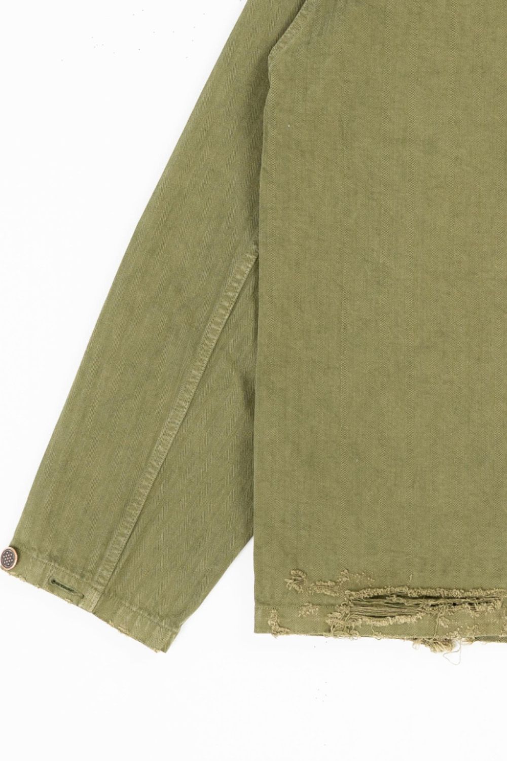 ORGANIC COTTON HERRINGBONE M-43 JACKET / オーガニックコットン ヘリンボーン M-43 ジャケット