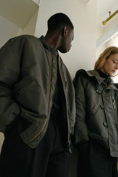 NYLON TWILL MA-1 JACKET / ナイロンツイル MA-1 ジャケット