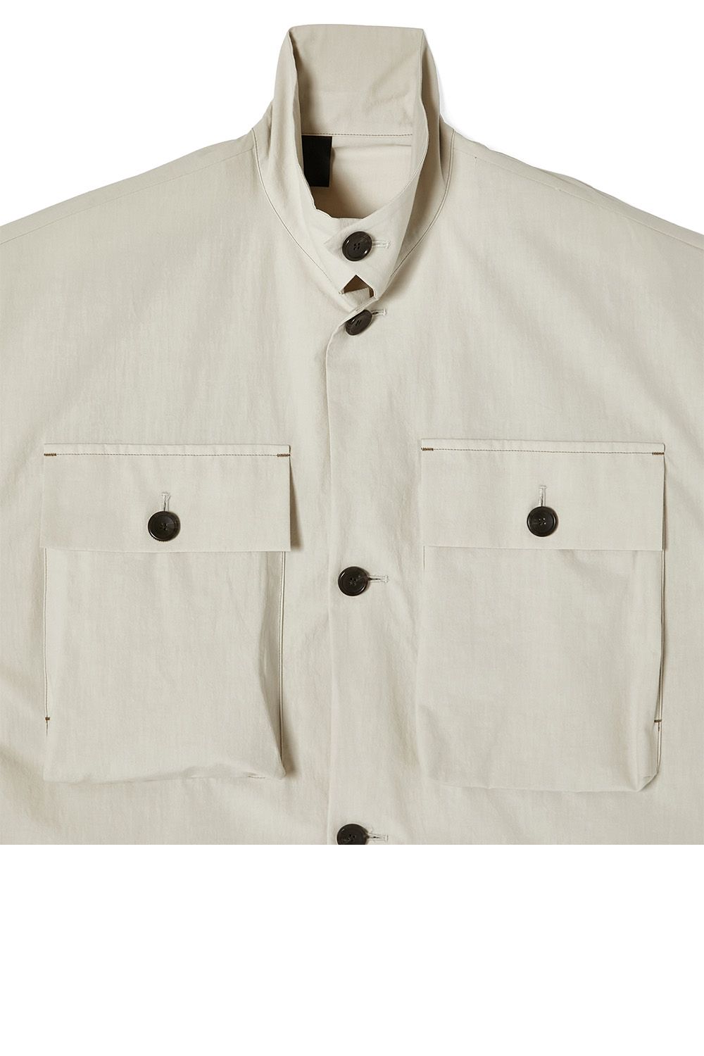 N.HOOLYWOOD COMPILE FLAP-POCKET HALF SLEEVE SHIRT / エヌハリウッド コンパイル フラップポケット ハーフスリーブ シャツ