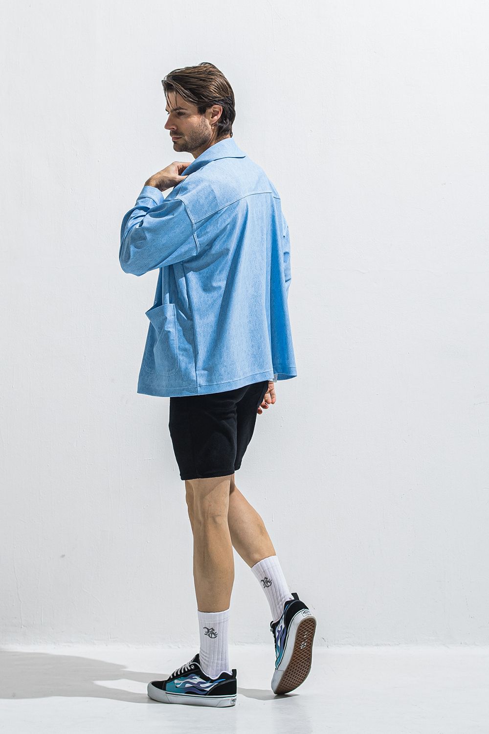 PILE OVER TEE / パイル オーバーサイズ ポケットTシャツ