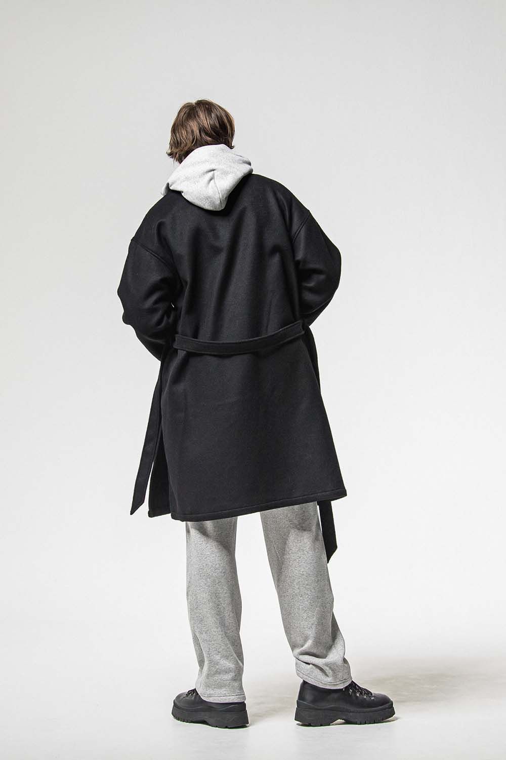 GOWN OVER COAT / オーバーサイズ ガウン コート