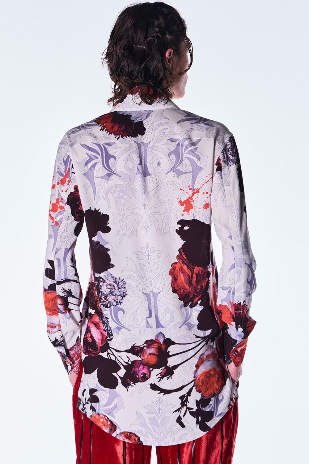 Goth Flora Shirt / ゴス フローラ シャツ