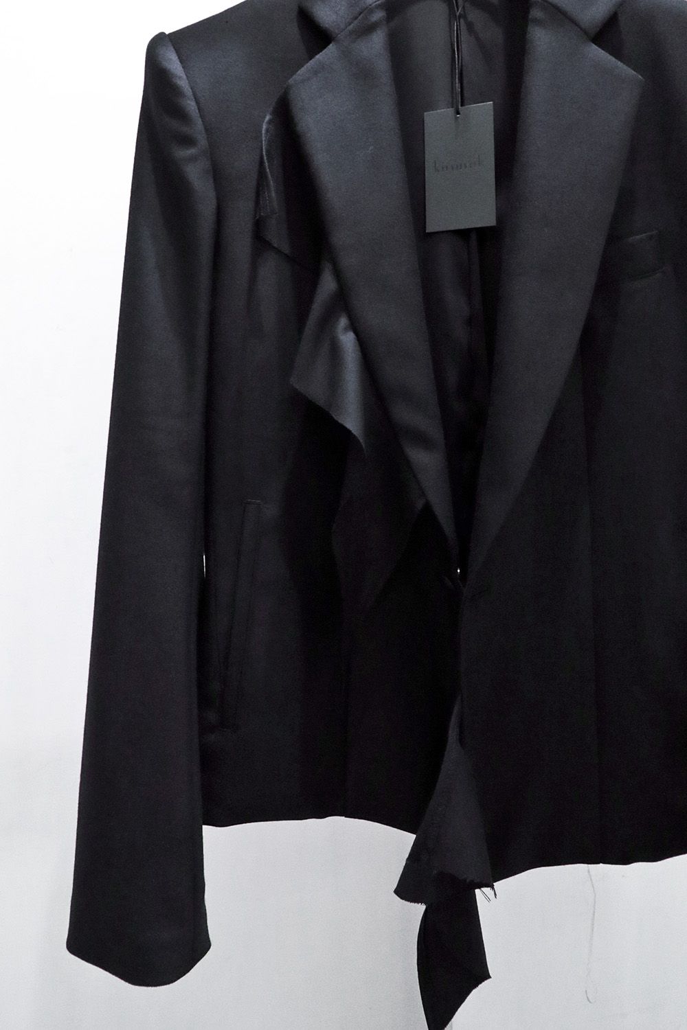 72Saxony Frill Jacket / サキソニーウール フリルジャケット