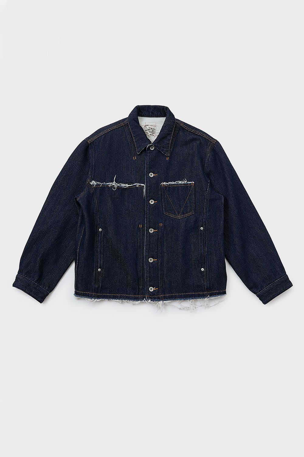 Loose yarn denim BL / ルーズヤーン デニム ブルゾン